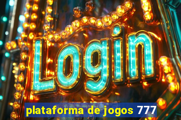 plataforma de jogos 777